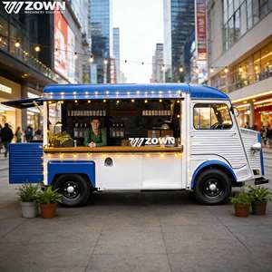 Customizable Electric Food <b>Trailer</b> Mobile Food Truck with Full Kitchen for Fair Festival Event Catering Service - Product Image 1