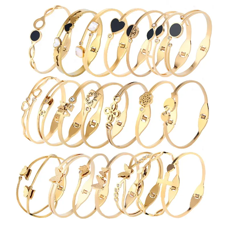 Индивидуальный браслет, золотые и серебряные браслеты из нержавеющей стали, ювелирные изделия, женский браслет, браслеты, женские браслеты