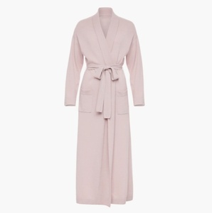 Ventes en gros 2026, logo personnalisé, vêtements de nuit pour femmes printemps-hiver, robe longue confortable, pyjama en polaire corail, longues robes de bain en peluche pour femmes - Product Image 4