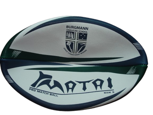 ลูกบอลรักบี้ยูเนี่ยนไซส์5คุณภาพสูงยางพียูจับถนัดมือดีไซน์ไม่ซ้ำใครเย็บด้วยมือทุกสภาพอากาศทนทาน - Product Image 2