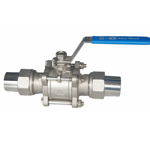 Tubería de Acero Inoxidable de Tres Piezas con Rosca Externa para Gas, Desmontable y Ensamblable Manualmente, Suministrada por Fábrica, OEM - Product Image 2