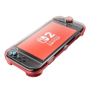 Bjbt pha lê Vỏ bảo vệ trường hợp đối với Switch <span class=keywords><strong>2</strong></span> Trò chơi giao diện điều khiển joycon xử lý chậm hộp lưu trữ - Product Image 3