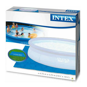 Telo Protettivo Quadrato per Piscina INTEX 28048, Copertura per Pavimento 472 x 472 cm - Product Image 1