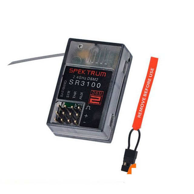 SPECTRUM Receiver SR3100 DSM2 Protocol, Suitable for DX3R, DX5C, JR Car/boat Models and Drones.
