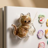 Vente en gros d'articles pour animaux de compagnie : Boîte de rangement magnétique transparente pour poils de chat et de chien, capsule commémorative créative pour animaux de compagnie