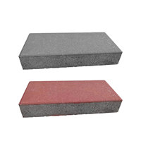 Dalles et briques perméables en béton 1020 cm, dalles de pavage colorées pour routes municipales et surfaces au sol