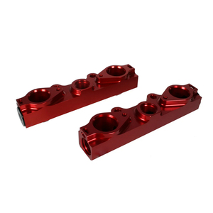 Rail de carburant en aluminium à haut volume Nissan série <span class=keywords><strong>K</strong></span> Kt CUSTOM double Action réglable journal de carburant carburateur en aluminium Rail de carburant - Product Image 3
