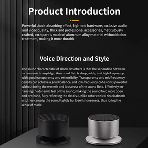 Almohadillas de Aislamiento de Vibraciones YYTCG para <span class=keywords><strong>Altavoces</strong></span>, con Bolas de Acero, para Amplificadores <span class=keywords><strong>HiFi</strong></span> - Product Image 4