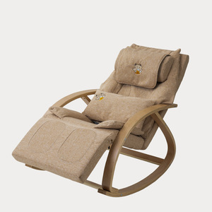 Fauteuil de massage à bascule Bnw A8SL kaki, commande mécanique, massage par vibration multipoints pour la détente à domicile - Product Image 3