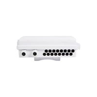 ABS 2 16 Mechanical Sealing FTTH Fiber Optic Distribution Box 16 Cores 16 SC Adapters -40~+65 Wide Temperature Range Outdoor