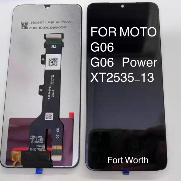 Fort Worth Moto G06/G06 Power AM OLED Screen Assembly XT2535-13 Replacement with 18-Month Warranty 100% Tested