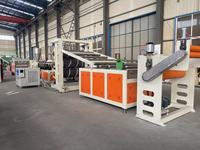 Ligne de production d'extrusion de feuilles de PVC transparentes