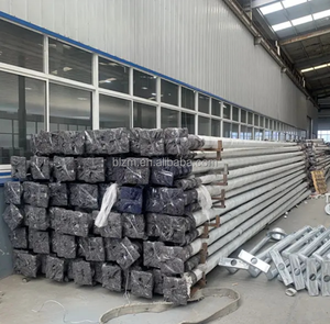 Kunden spezifische 5M 6M LED-Straßen laternen mast für den Außenbereich Super Bright IP65 Wasserdichte Straßen laternen - Product Image 5