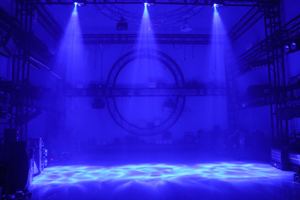 Luces de escenario LED de discoteca coloridas con control de sonido de música Patrón de haz de copo de nieve para equipos de fiesta y escenario - Product Image 6