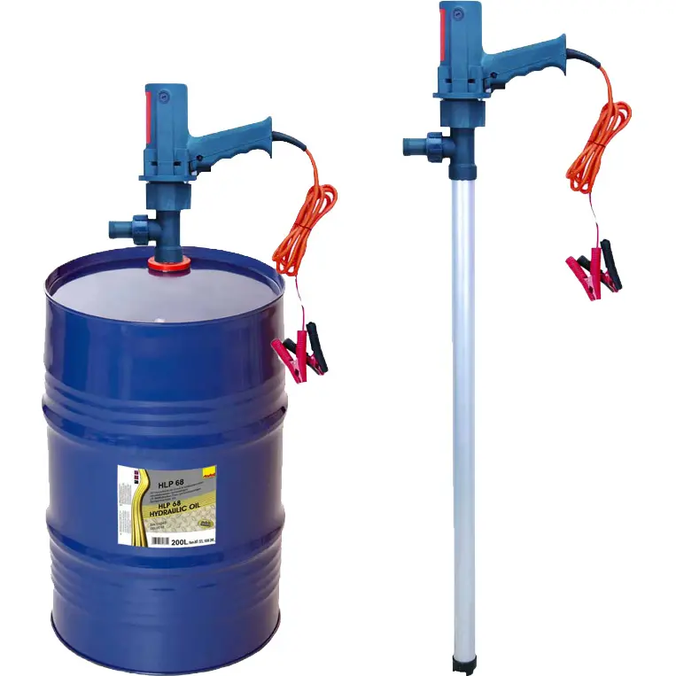 12/24V elektrische Trommel-/Fass pumpe/elektrische Dieselkraftstoff-Wasser transfer pumpe-60L/min