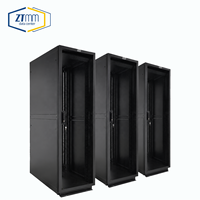 Produsen Rak Server Ukuran 42U 47U Lebar 600 800mm Kedalaman 1000 1100 1200mm Kabinet Pusat Data