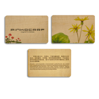 Etiquetas Mini RFID NFC de Madera/Bambú Personalizadas de Alta Calidad, Tarjetas de Membresía Impermeables, Control de Acceso Profesional, Regalos Empresariales para Hoteles