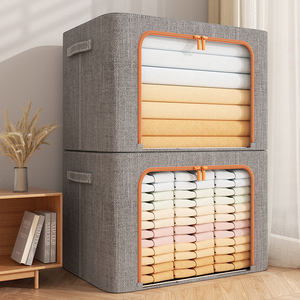 Cajas herméticas personalizadas de poliéster, caja de almacenamiento impermeable, 50x40x33Cm, para el hogar - Product Image 6