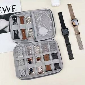 Étui de rangement portable personnalisé pour accessoires électroniques, étanche, pour câbles USB, écouteurs, gadgets numériques, sac de rangement pour bijoux - Product Image 4