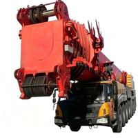 Grue de levage Sany 100 tonnes C6 d'occasion 2017 en parfait état, grue sur camion d'occasion à vendre