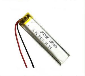 801765 950mah 3.7v wholesale super China manufacturer desire power wild scorpion polymer lithium ion battery cell pack - Product Image 1
