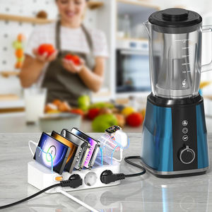 แท่นชาร์จ3พอร์ต AC แบบตั้งโต๊ะแท่นวางสำหรับสมาร์ทโฟน<span class=keywords><strong>6</strong></span>พอร์ต USB สำหรับอุปกรณ์หลายชิ้น - Product Image 4