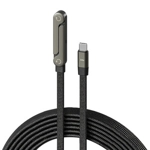 Cavo di ricarica rapida pieghevole da 240W compatibile con Apple <span class=keywords><strong>iPhone</strong></span> 17, caricabatterie a <span class=keywords><strong>L</strong></span> per ricarica rapida - Product Image 3