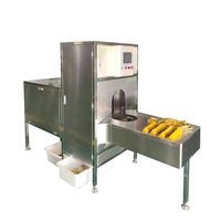 Elektrische Ananas Dunschiller En Corer Snijmachine Grapefruit Pompoen Peeling Snijmachine