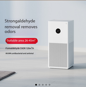 Purificador de <span class=keywords><strong>Aire</strong></span> 4 Lite Inteligente, Compacto con Filtro HEPA Verdadero, Control por Aplicación Inteligente, Silencioso, para Habitaciones Pequeñas y Dormitorios - Product Image 1