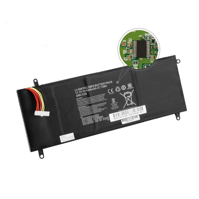 New GNC-C30 11.1V Li-Ion Rechargeable Laptop Battery Replacement for Gigabyte P34G V1 V2 U24 U2442 XMG C404 Digital Batteries