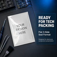 Industrial Grade Anti-Static LDPE Material Heat Seal Bag for Consumer Electronics