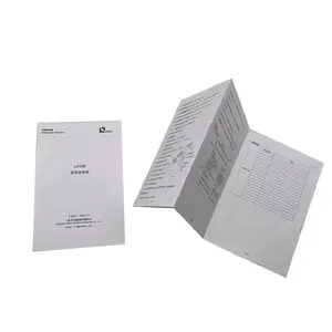 FSC Custom Multi-layer Folding Standard Product Instruction Manual Books Booklets Color Picture Printing Instruction Manual