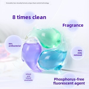 Capsule per Bucato 3 in 1 OEM Etichetta Privata all'Ingrosso Capsule Detersivo per Bucato - Product Image 4