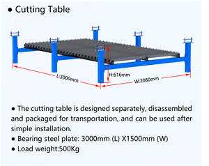 Máquina de Corte por Plasma CNC Económica de 2500*6500mm, China / Antorcha de Corte por Plasma, Cortadora de Metal por Plasma, Precio con Descuento - Product Image 5