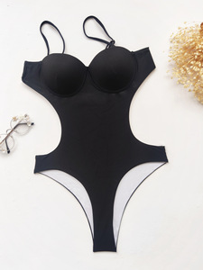 Nouveau maillot de bain une pièce sexy pour femme, 3 couleurs bleues, nouveau style, Maio Biquini Mujer Trikini Badpak Dames Bikini - Product Image 6