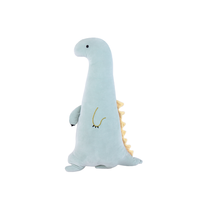 Vente en gros OEM ODM Jouet en peluche de dinosaure à dessin animé Poupée en peluche avec oreiller et animal