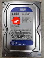 Hard Disk Internal WD10EZEX 1TB Baru 7200RPM Drive Mekanik Desktop dengan Cangkang Logam Aplikasi Server SATA CMR