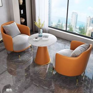 Ensemble de table et de chaises de luxe pour salon de beauté, canapé pour visiteurs, table à thé - Product Image 2