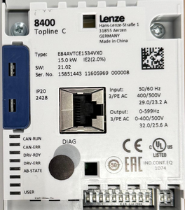 8400 E84AVTCE1534VX0 15กิโลวัตต์ 400โวลต์ 3เฟส ไดรฟ์ AC สำหรับอุตสาหกรรม ความถี่อุตสาหกรรม - Product Image 3