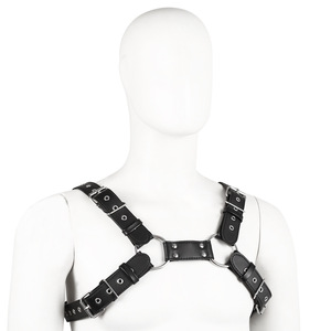 Suministro Directo de Fábrica: Corset de Cuero para Hombre con Correa para el Pecho, Traje de Rendimiento, Atuendo para Discoteca con Hebilla - Product Image 5