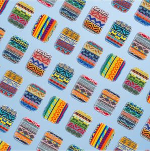 ผ้าขัดทำความสะอาดห้องครัวแบบแห้งเร็วเป็นมิตรกับสิ่งแวดล้อมผ้าสักหลาดโพลีเอสเตอร์ออกแบบได้ตามต้องการขนาดและโลโก้ - Product Image 1