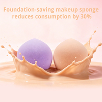 Éponge de maquillage en forme de champignon ultra douce, sans latex, avec logo personnalisé, marque exclusive, JLY Holesale