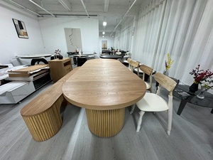 Tavolo Trasformabile Factory First, Tavolo da Pranzo Allungabile, 47.2(78.7) X31.5 Pollici, Rovere Rustico, VINCITORE DEL PREMIO GPD PER MOBILI 2023 - Product Image 5