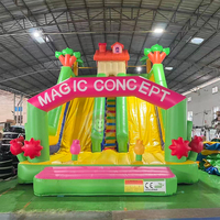 Toboggans aquatiques gonflables de qualité commerciale, fabriqués en Chine