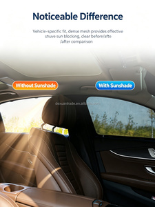 Custom Fit Magnetic Car Sun <b>Shade</b> For Nissan Accord UV Protection <b>Window</b> Cover Heat Insolation Privacy Foldable Easy Install - Product Image 6