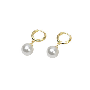 Accessoires de bricolage européens et américains, crochet d'oreille en argent S925, plume, perle de 3 mm à trou traversant, longue ligne d'oreille, support de perle, accessoires - Product Image 5