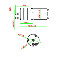 Pompe à eau électrique mini pompe à eau chaude 3V 3.7V 6V 12V 24V DC
