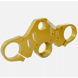 Puente de abrazadera de horquilla superior de árbol triple superior CNC dorado para YAMAHA YZF R15 V4 2021-2022 - Product Image 1