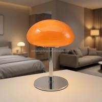 Lampe de table LED moderne, simple et flexible en métal, avec alimentation électrique DC/AC pour la décoration intérieure et les chambres