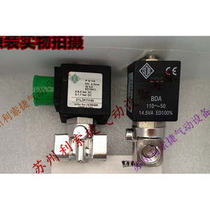 Vanne solénoïde Ode 21L2K1V40 G1/4 en acier inoxydable pour usage industriel - Product Image 1